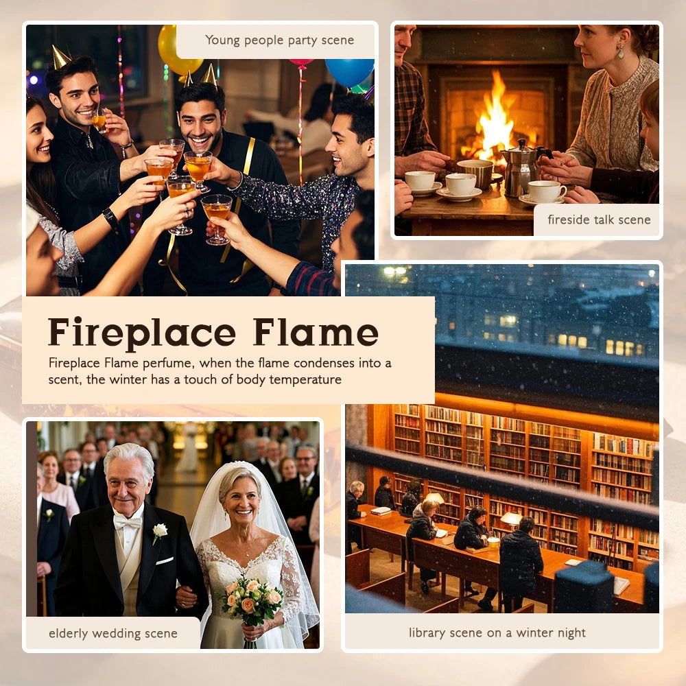 TROVEZ Fireplace Flame 100ml Perfume