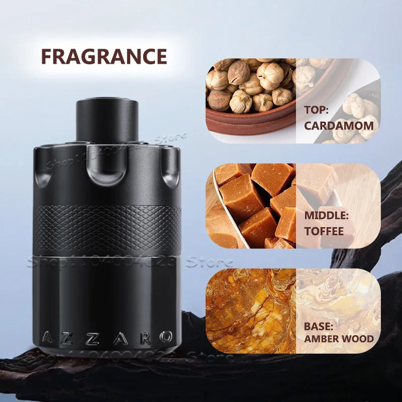 100ml Azzaro Most Wanted Parfum Woody Bourbon Vanilla